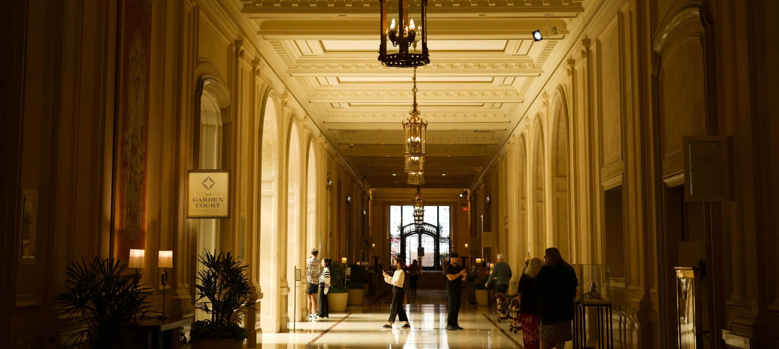 Hotel lobby