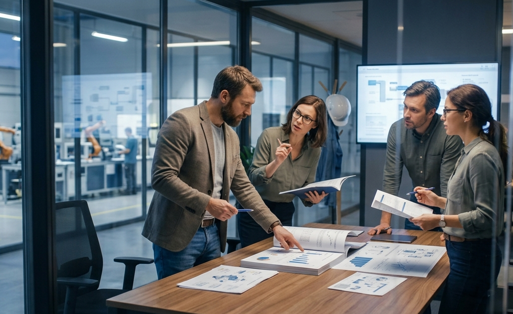 data integration and reporting in manufacturing