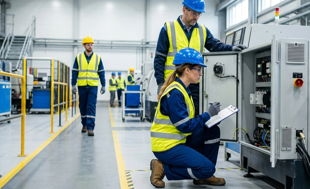 safety and compliance automation in manufacturing