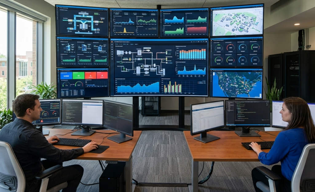 Smart campus SCADA